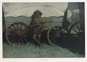 The Sentinel, pub. 1909 av Frederic Remington